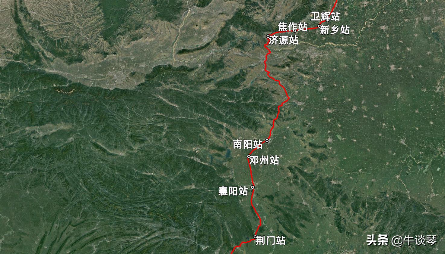 K474次列车运行线路图：云南昆明开往北京，全程2987公里