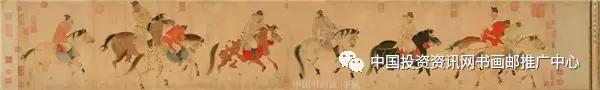 任仁发《五王醉归图卷》2016年度全球最贵中国艺术品
