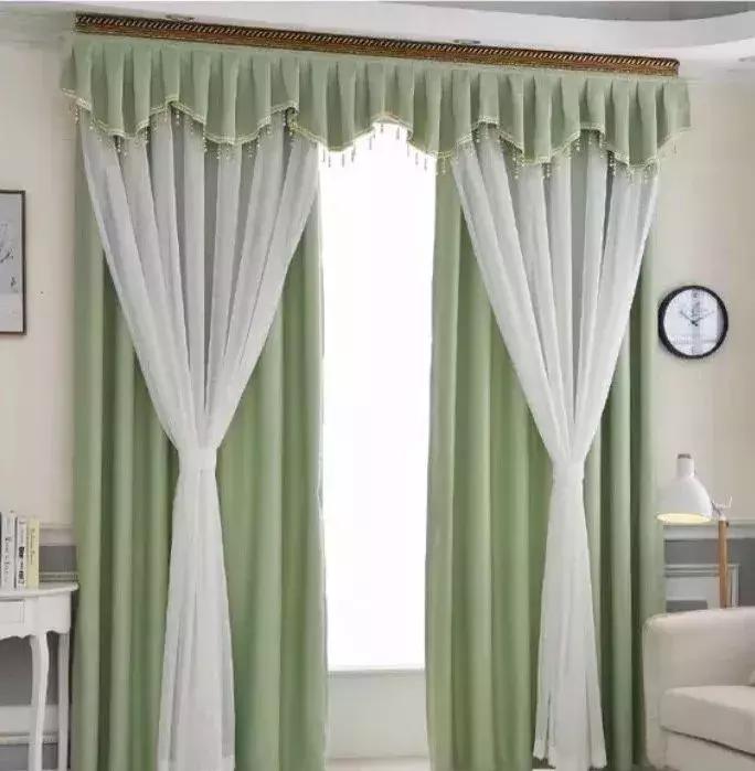 双层弧形工字折帘头效果图,工字折帘头教程