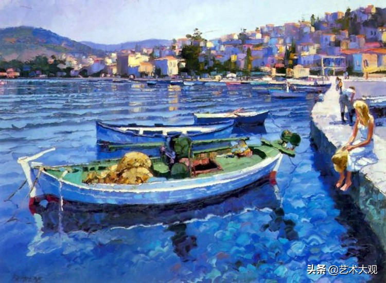 美国画家霍华德风景油画作品选,贝朗思油画作品