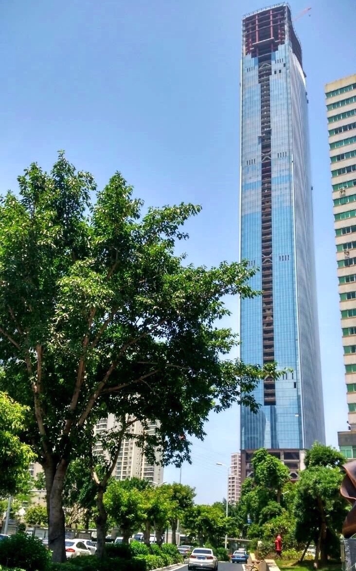 厦门世贸大厦双子塔视觉震撼,厦门十大大厦