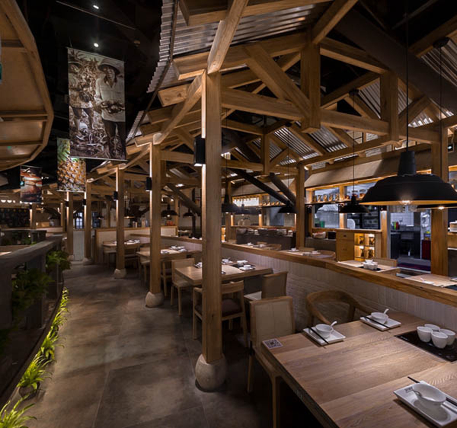 清汤餐厅设计,自然健康饮食的选择与搭配