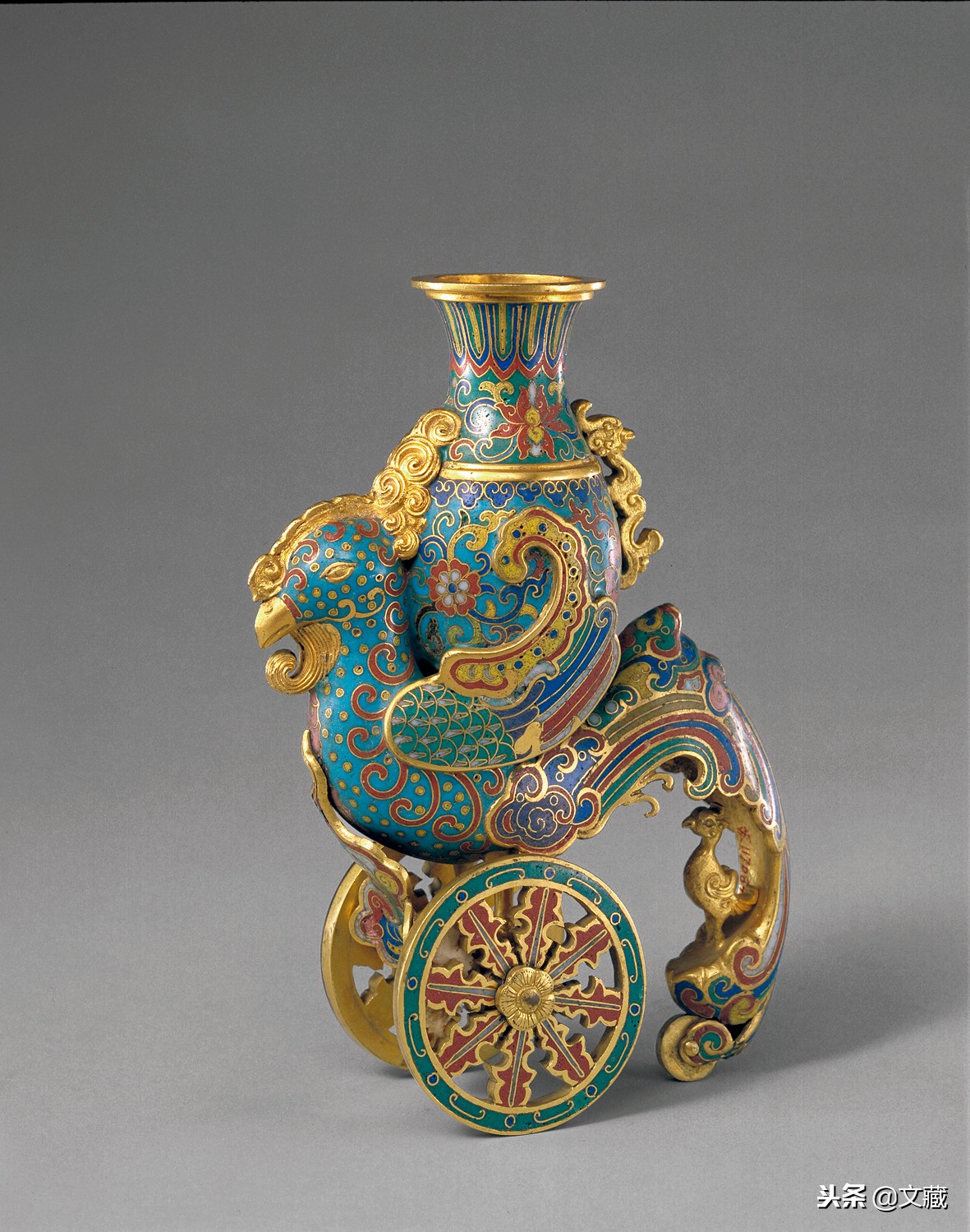 中国传统珐琅工艺技法,明成化掐丝珐琅器特征