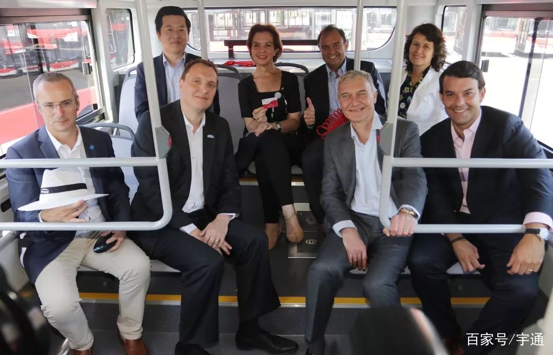 宇通纯电动智能客车,宇通纯电客车服务智利矿山