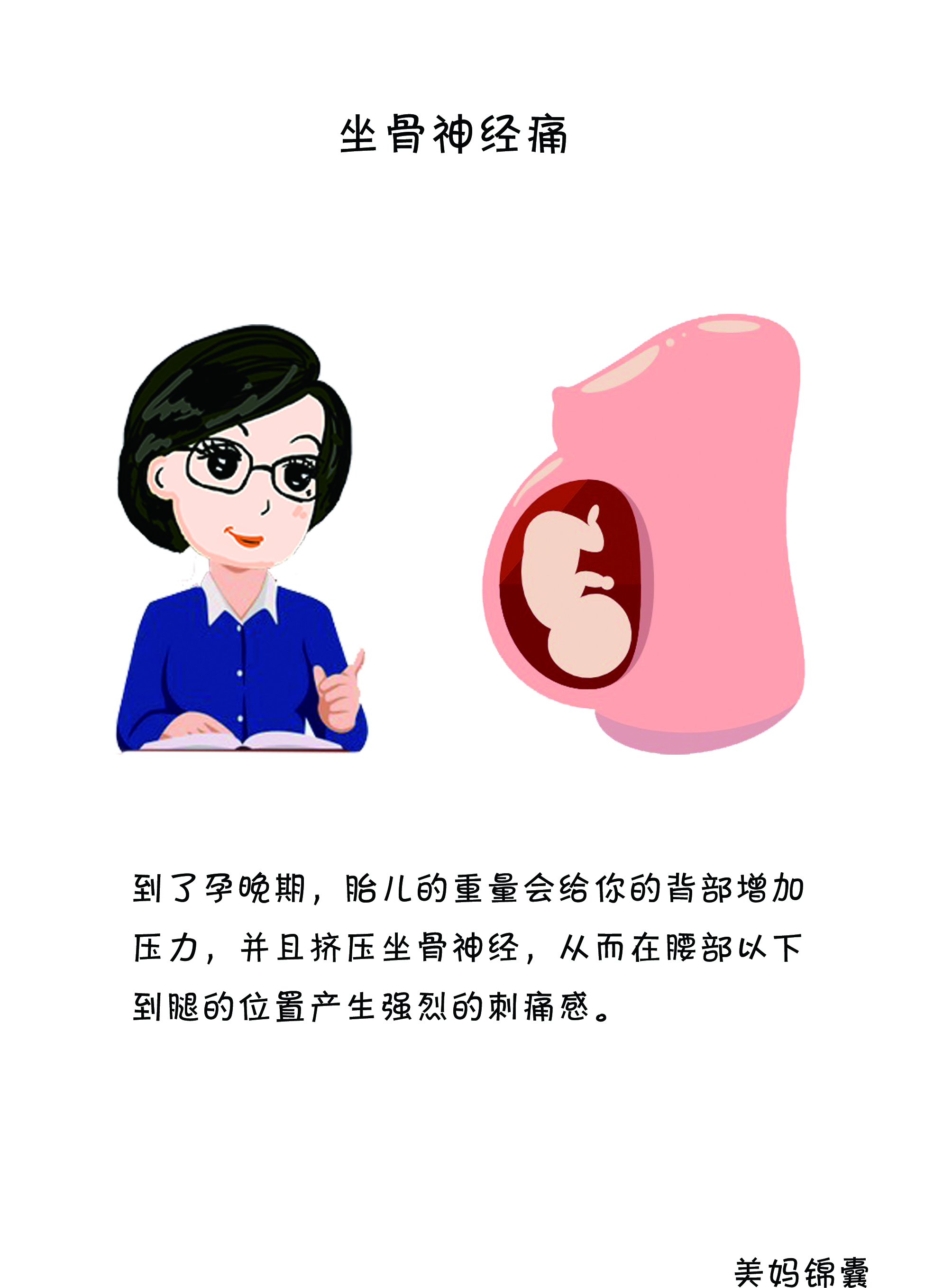 孕晚期屁股坐骨神经痛,孕晚期坐骨神经和耻骨都痛