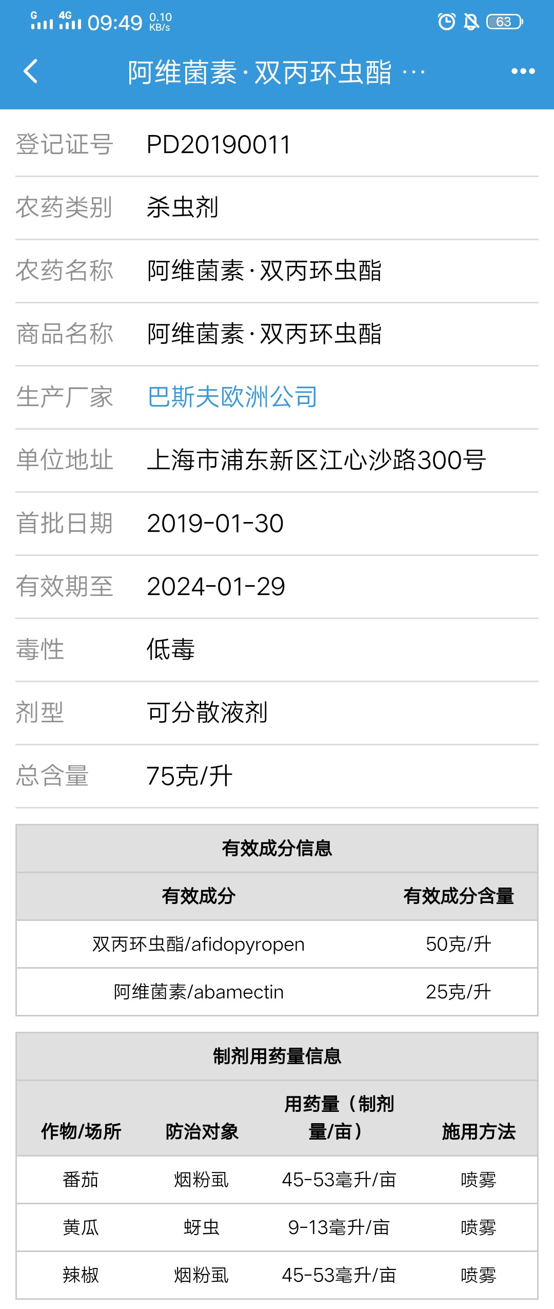 英威双丙环虫酯杀虫剂,红蜘蛛杀虫剂联苯丙酯