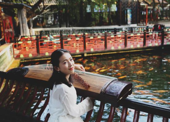 古筝入门教学渔舟唱晚古筝,零基础学古筝入门买什么样的古筝