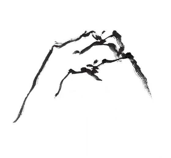 山简单画法素描,山简单又好看的画