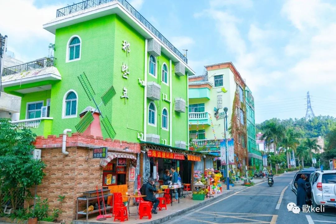 深圳官湖村沙滩游记,深圳冲绳岛游玩攻略