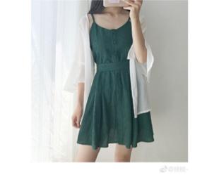 气质系带连衣裙,气质系带收腰连衣裙