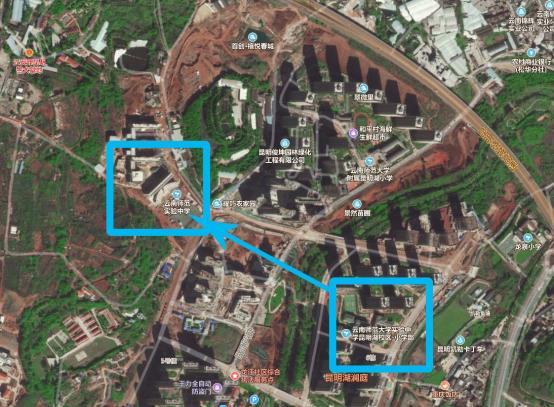 昆明最北边“生态+教育”双拼大盘国企首作与一站式学校隔街相望