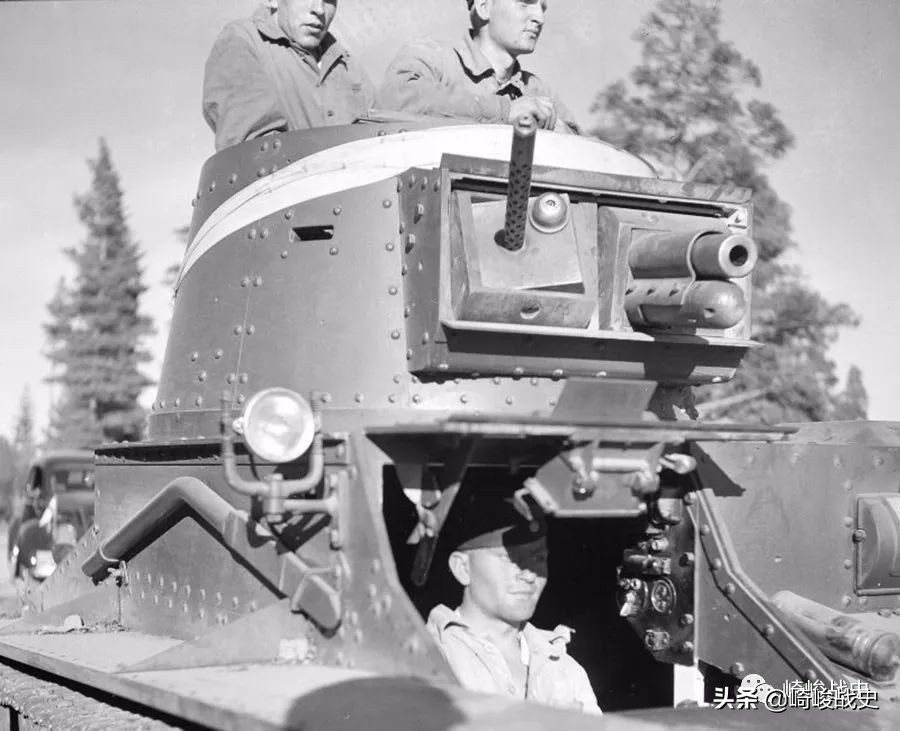 二战芬兰装甲兵：感谢运输大队长斯大林，给我们送来了坦克