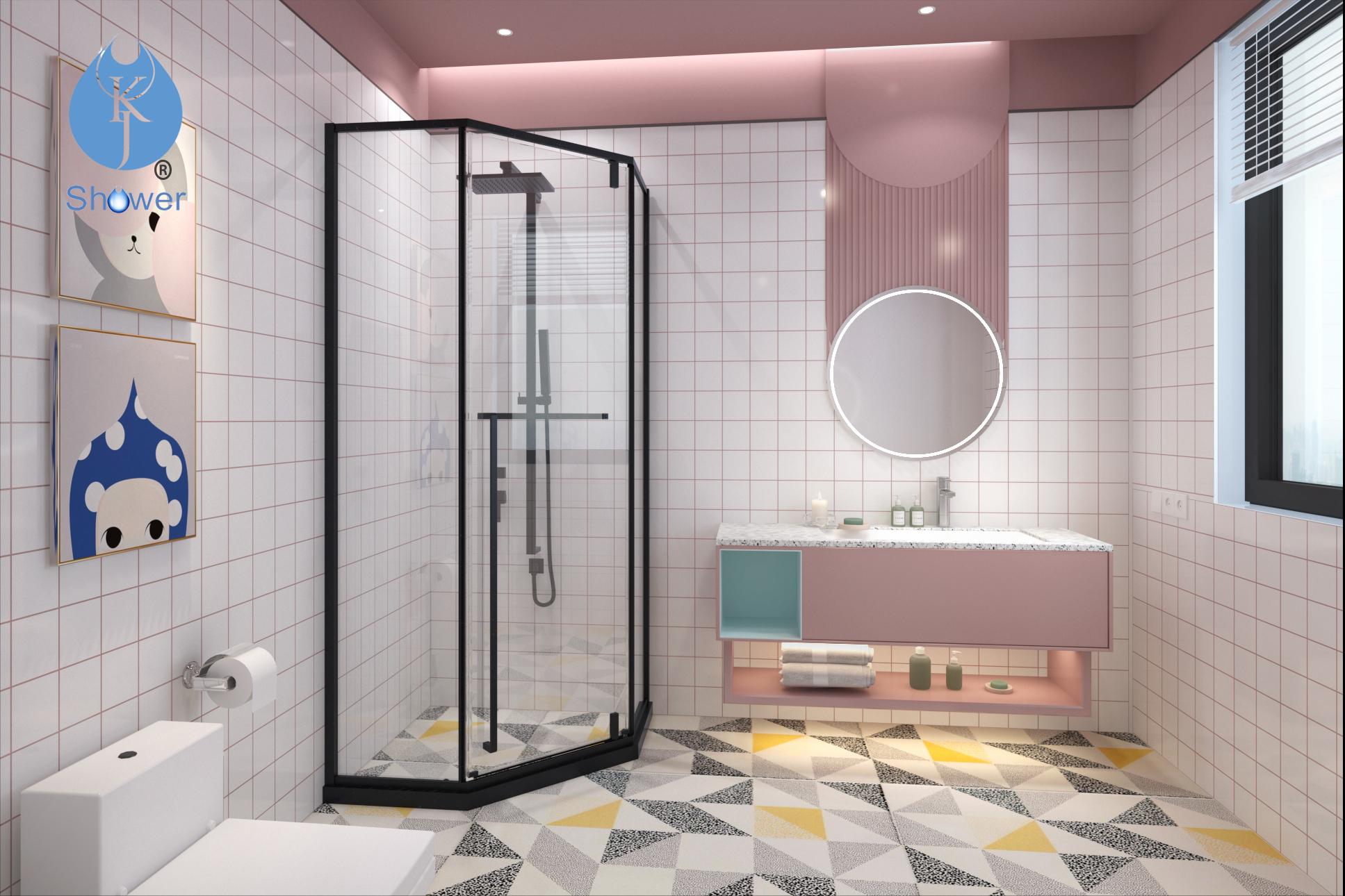 淋浴房配件全套怎么配,老式淋浴房门滑轮配件