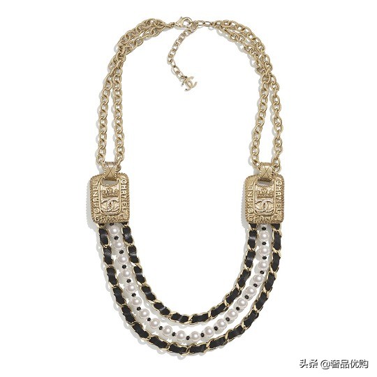 chanel首饰设计,chanel新款金色