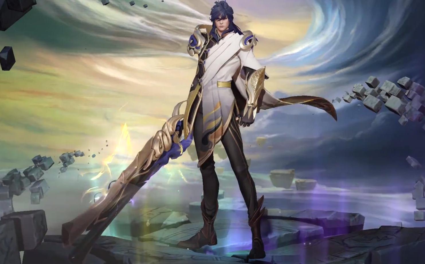 王者荣耀李信新皮肤实战中的特效,王者荣耀李信最新皮肤效果