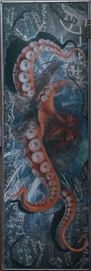 粉笔在黑板上画什么最漂亮,黑板报粉笔画技巧油画