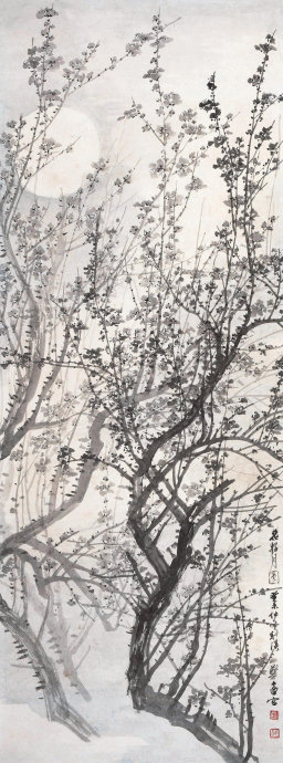 郑午昌花鸟,丝鬓散人郑午昌百幅绘画作品赏析