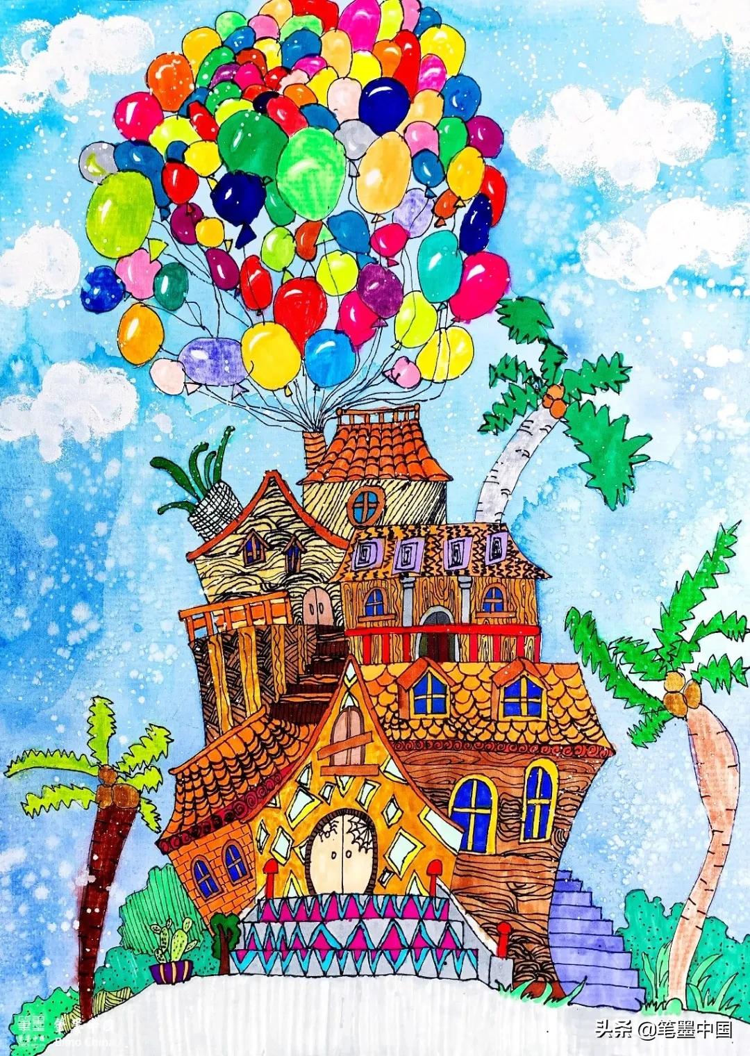 笔墨中国画画大赛作品图片,笔墨中国第五届大赛