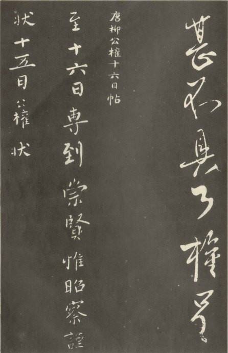 中国楷书四大家柳公权的故事 (楷书四大家族中柳公权的故事)