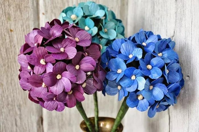 用玉米皮做的手工作品,手工玉米皮编席子教程