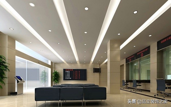 银行柜台设计效果图大全,银行柜台装修效果图