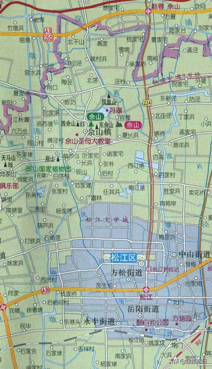 上海佘山最高的地方,上海唯一的佘山