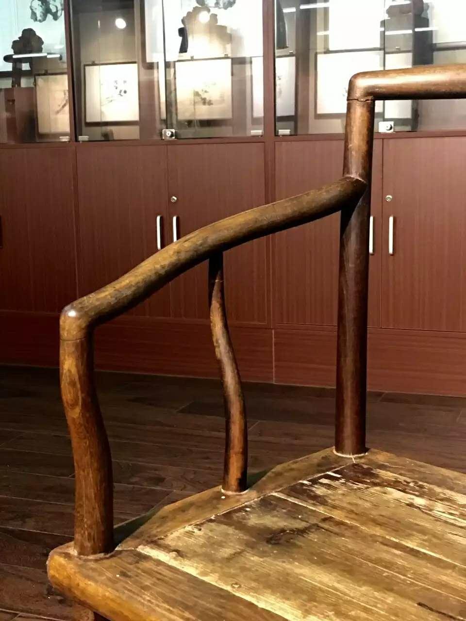 正宗榉木官帽椅,苏州榉木官帽椅