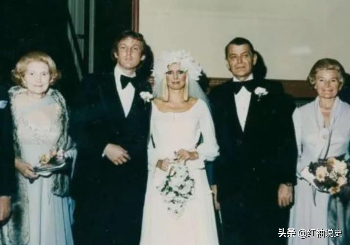 特朗普原配少女照惊艳！连生3子仍光彩照人，颜值碾压梅拉尼娅