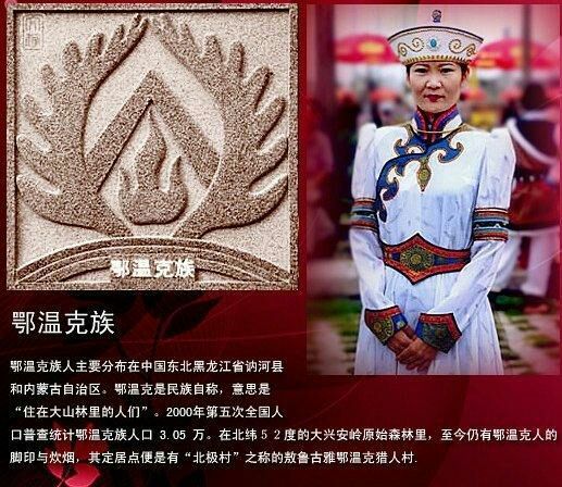 中国五十六个民族的服饰,56民族图腾图