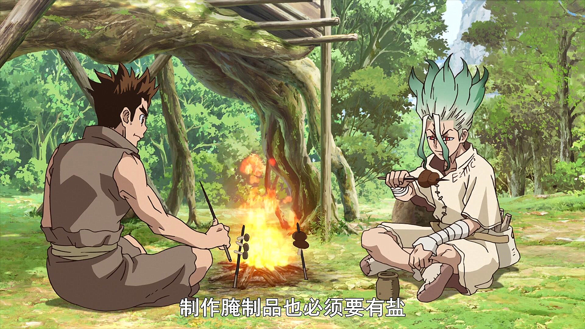 原始社会种田流,被国内用烂的套路,日漫学会并做出了精彩动漫