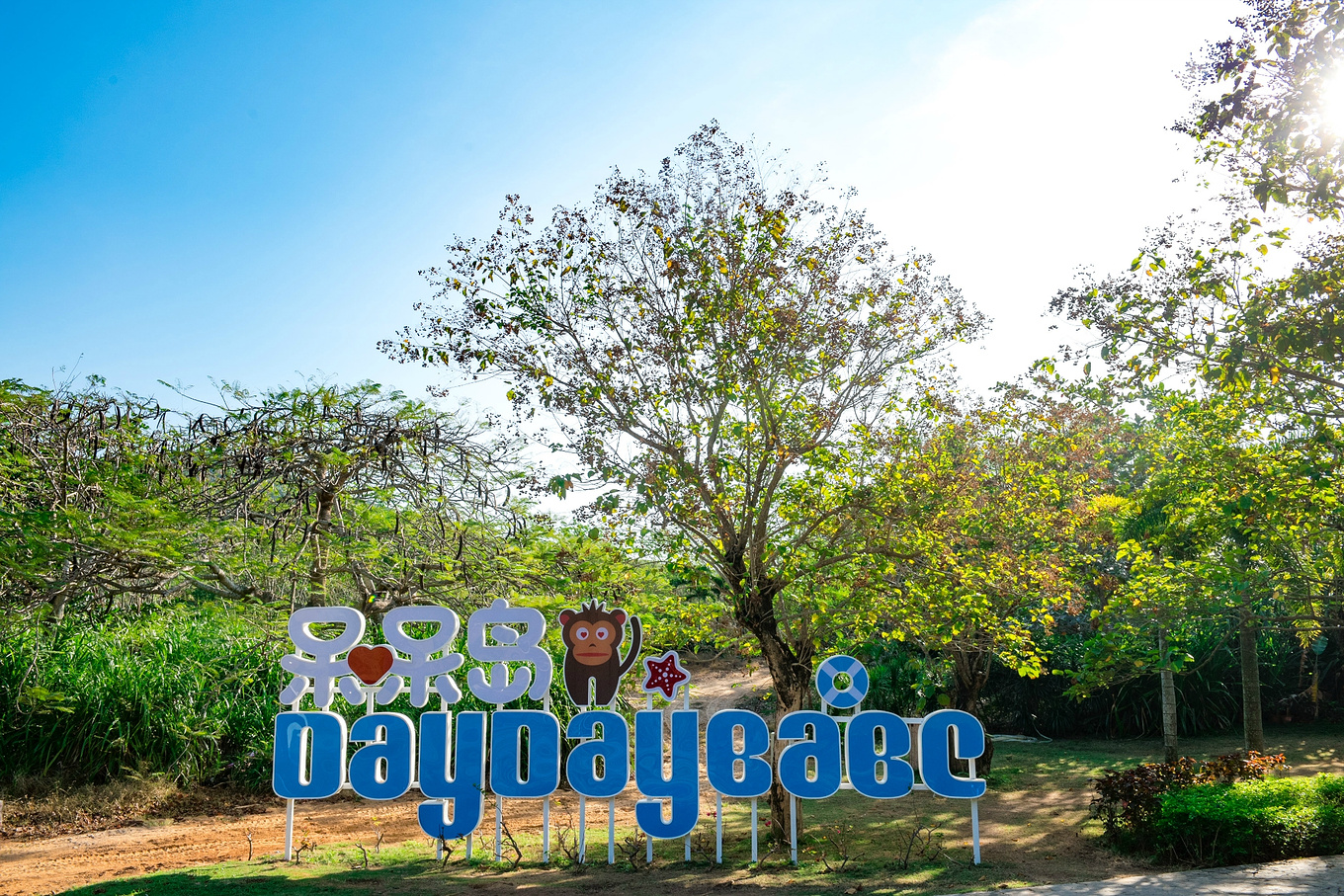 你在南方瑟瑟发抖，我在这里遛娃、看猴、赶海····