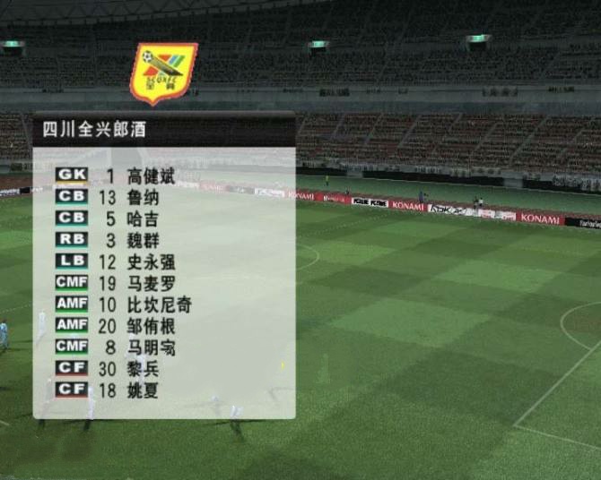 四川全兴足球队史,1992年四川全兴足球名单