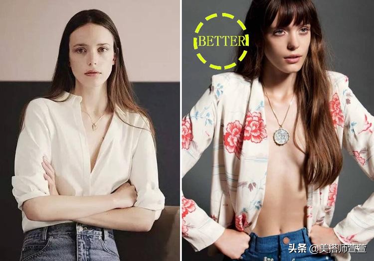 纸片身材妹子平胸大作战，拜托了复古风来助攻