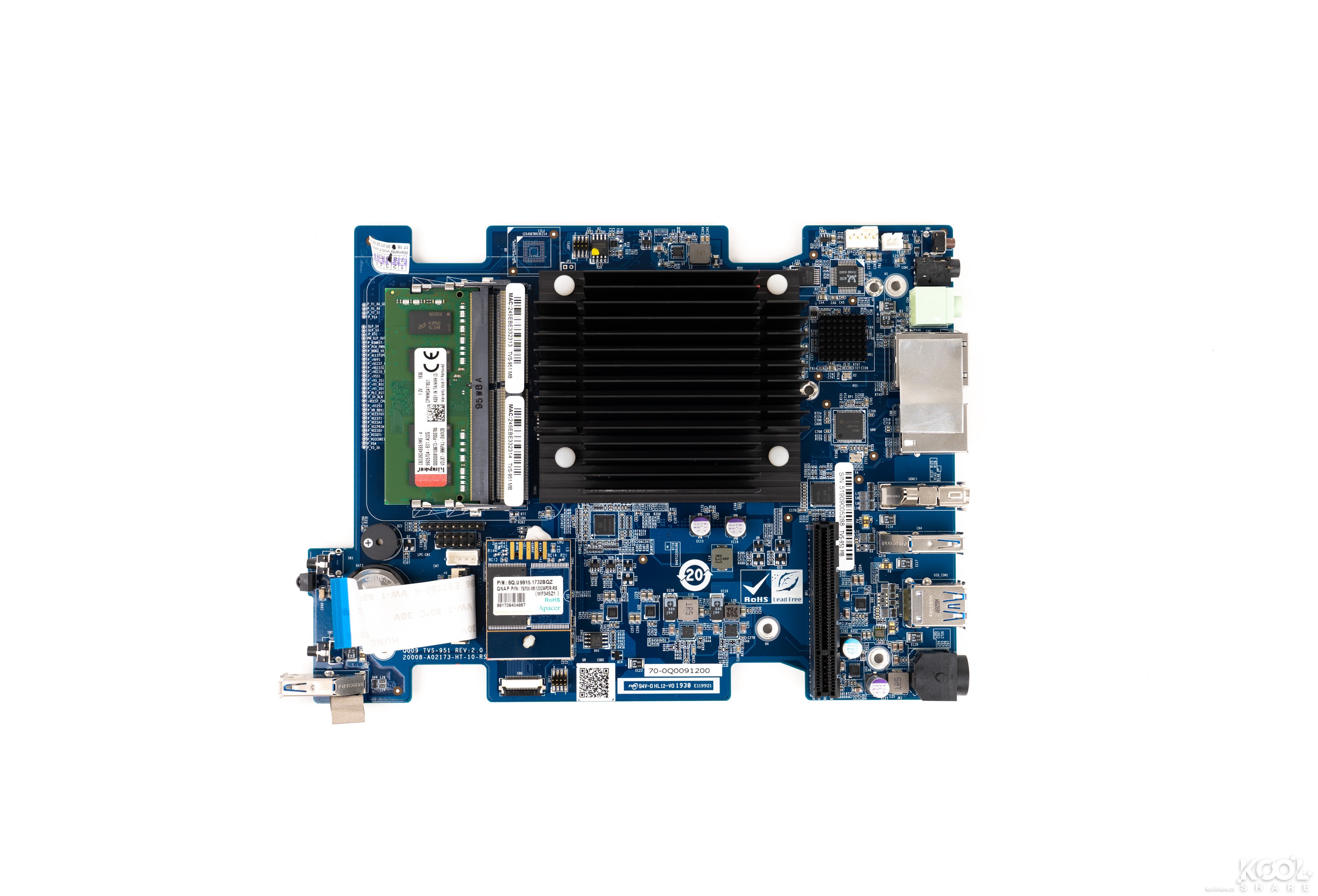 经济型9盘位NAS,QNAPTVS-951N开箱拆解评测