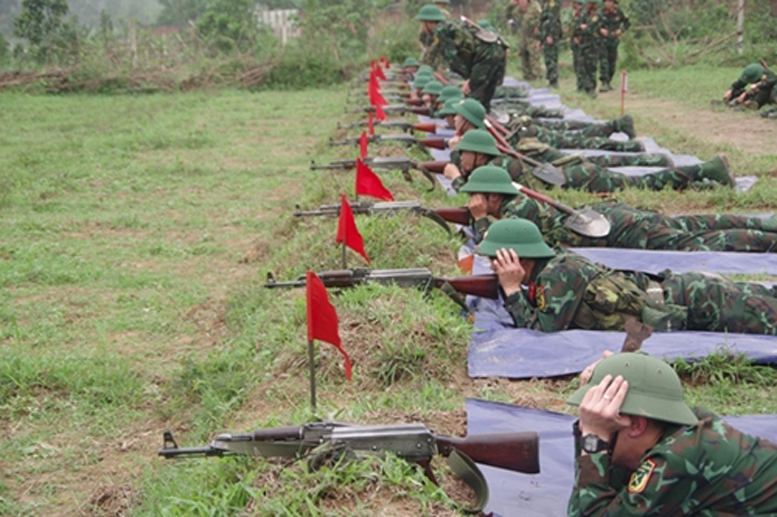 越军练兵,越军格斗训练