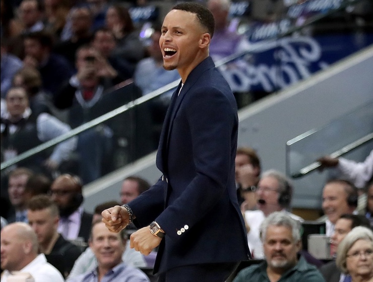 球星乔丹库里,篮球明星库里的手表