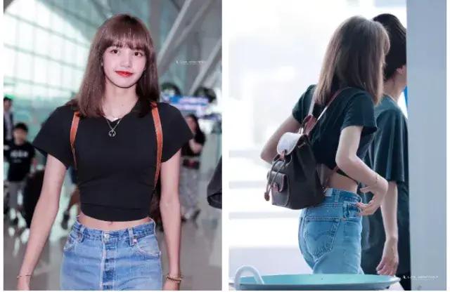 拥有lisa同款铁刘海,拥有香奈儿包包