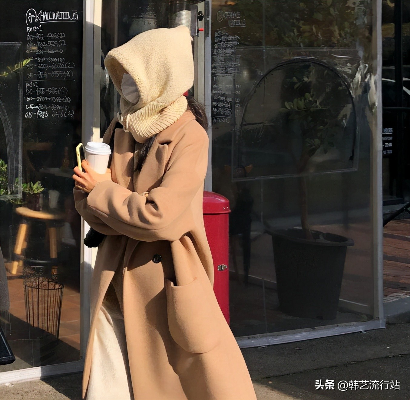 编织韩国帽,最简单的编织帽