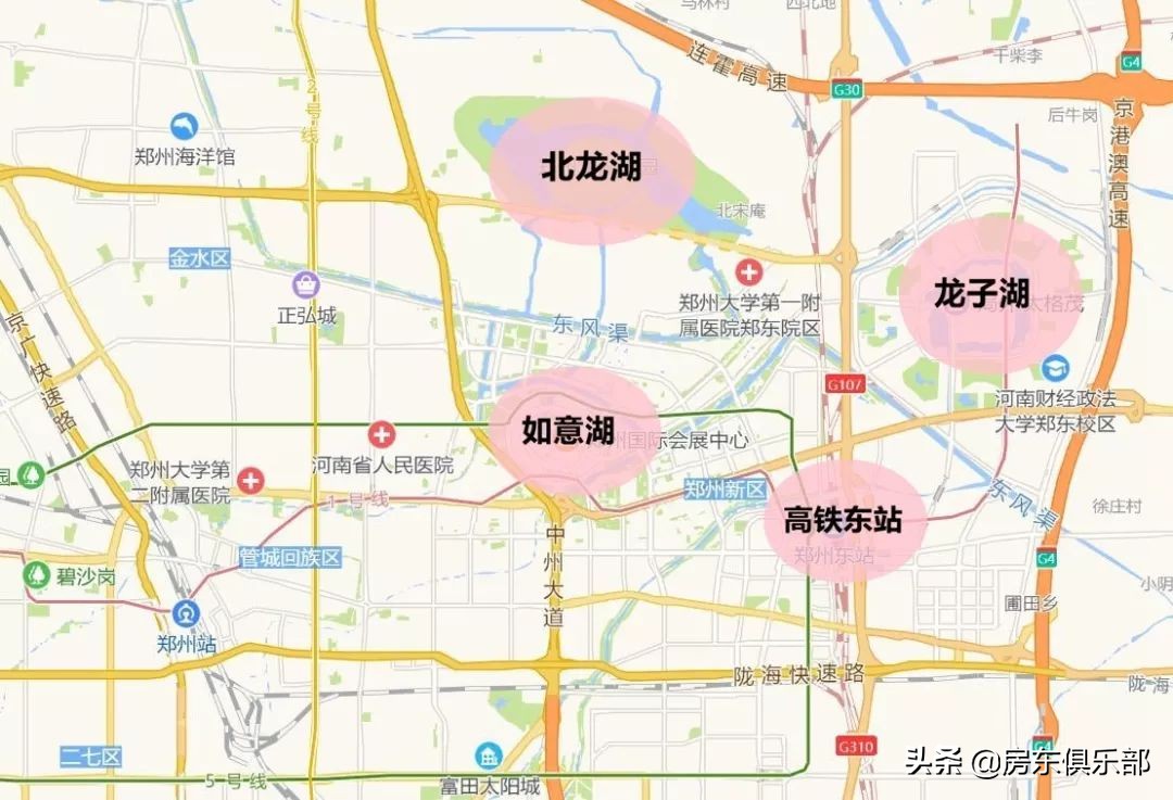 夜幕下的北龙湖金融岛,北龙湖金融岛为啥非要修成圆的