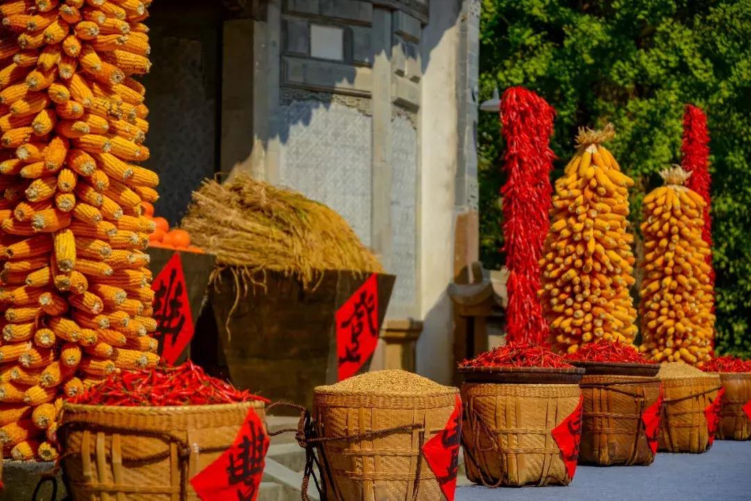 篁岭第八届晒秋节,篁岭丰收节