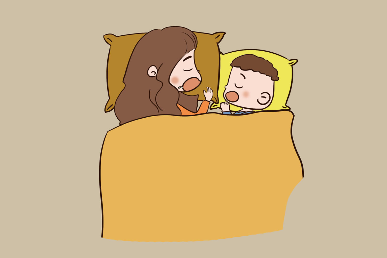 宝宝在这一时期容易睡偏头，想纠正要趁早