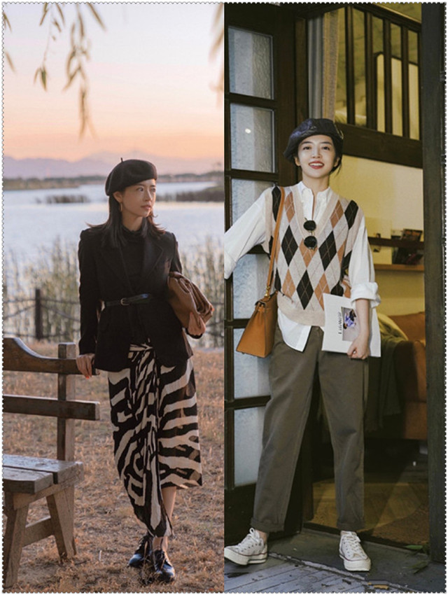 同色系不会出错的穿搭,同色系果然很难搭配