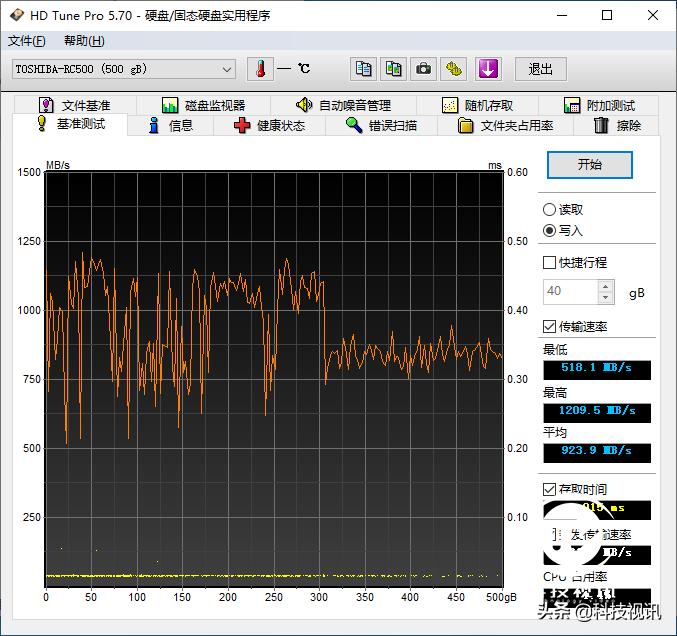 东芝500固态硬盘,东芝rc100固态硬盘评测