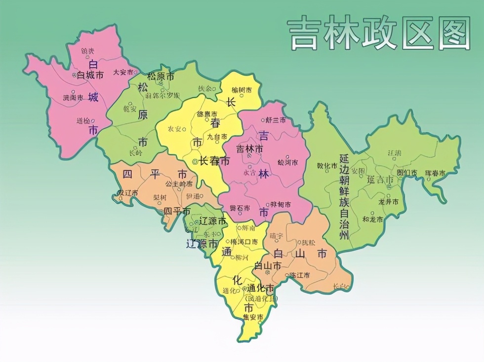 中国地图吉林,中国松原地理图