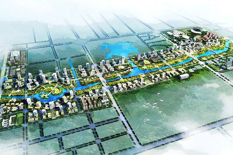 商丘日月湖CBD宋城路,日月湖cbd商务中心区