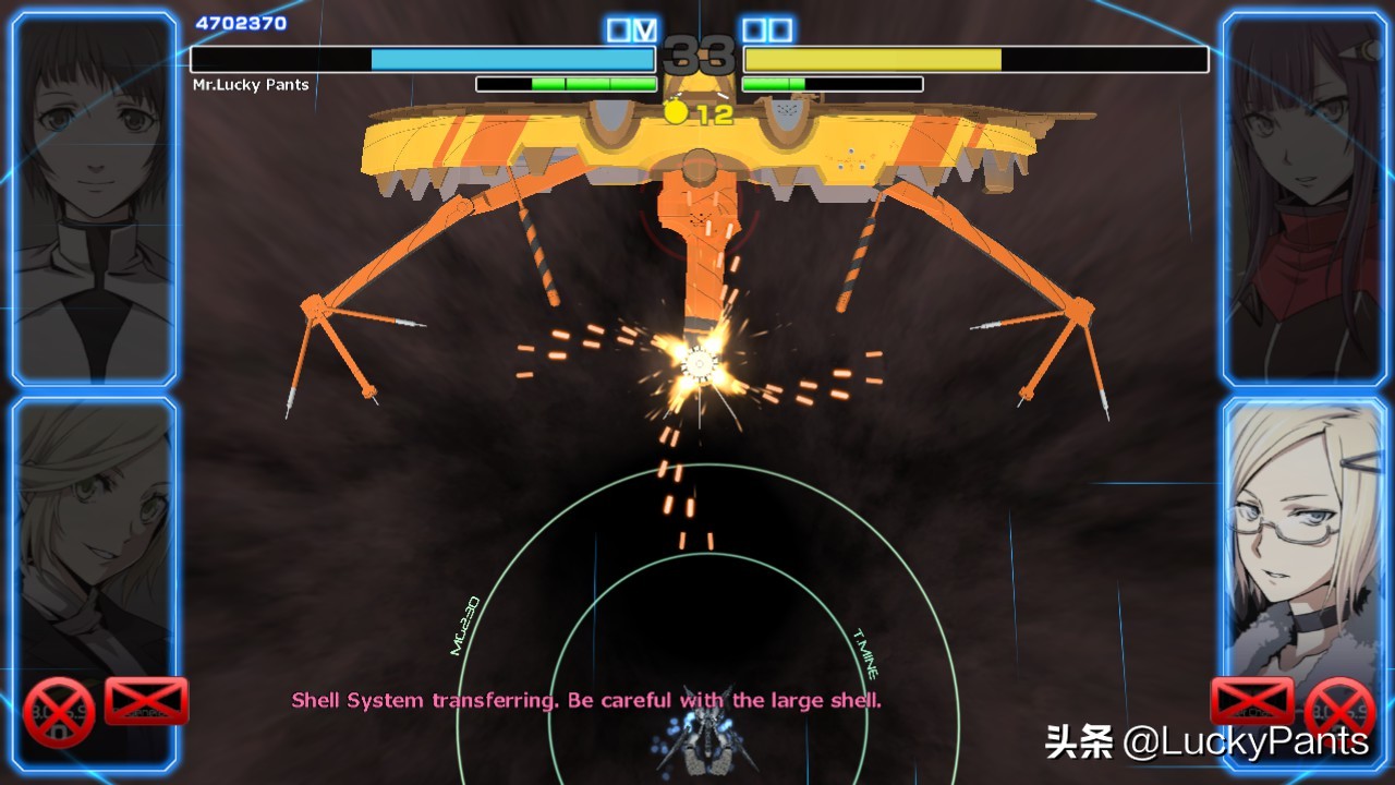 旋光之轮舞2--玩法不错,画面稀烂的对战型弹幕射击游戏