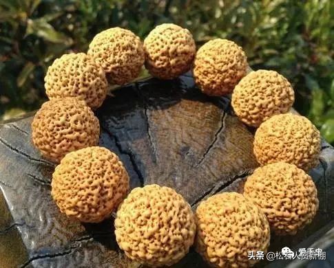 菩提各种盘玩方法,21颗菩提根手串上手效果