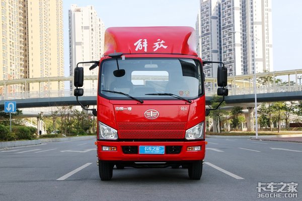 解放150马力j6f4米2厢货价格,解放j6f轻卡最新款卧铺