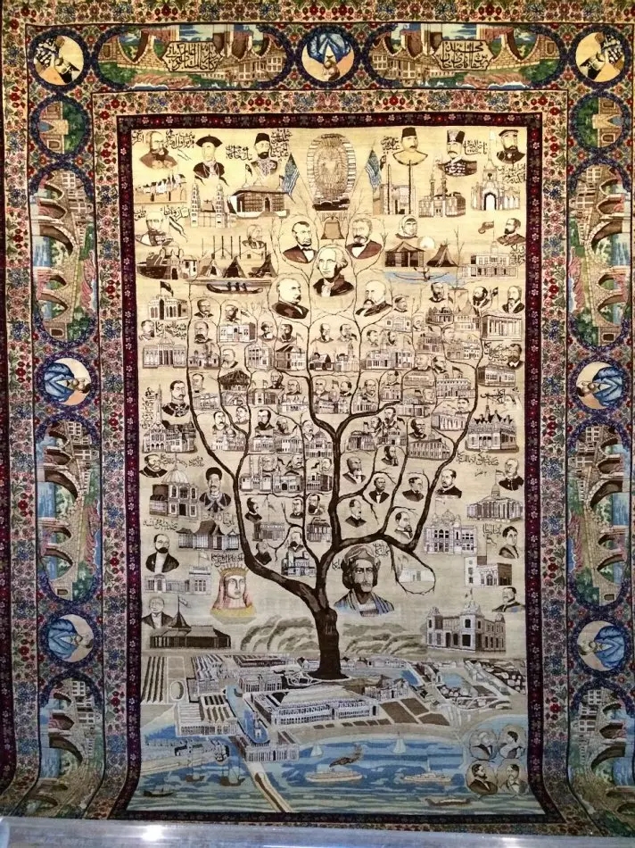 涨姿势|地面上的艺术，用手编织出的彩色的梦---波斯地毯