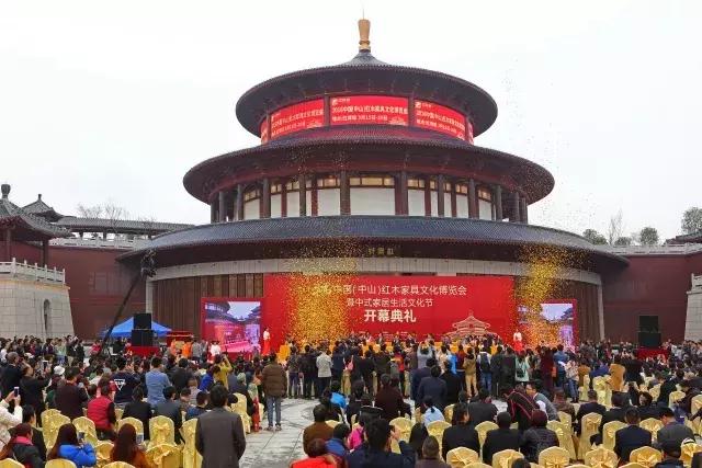 红木馆旗袍秀,中式红木展中山大涌